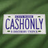 Cash Only License Plate T-Shirt - Canteen - Streetart.fr